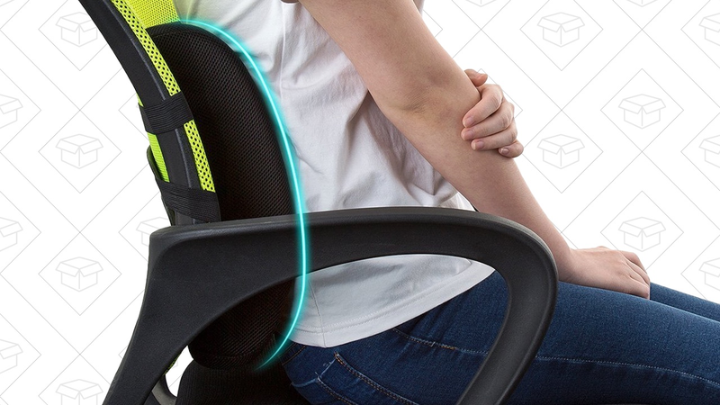 Cymas Memory Foam Back Cushion, $14 with code NVN3J5AY